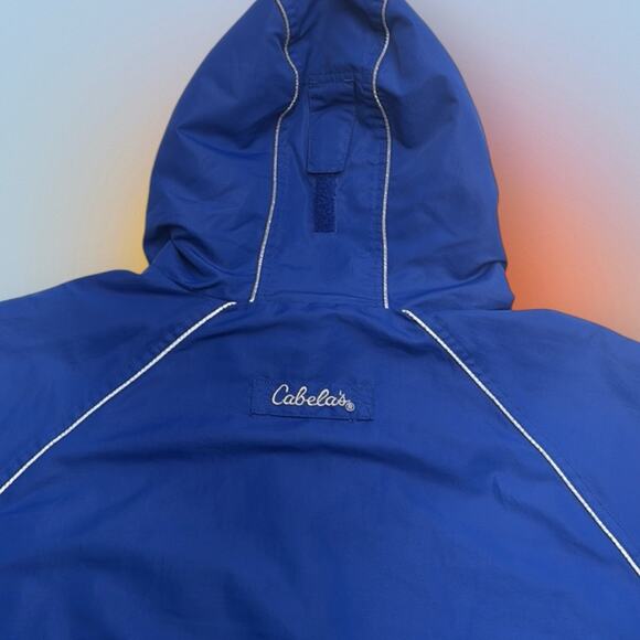 CABELAS Men’s 3XL TALL Blue Full Zip Jacket - Picture 5 of 5